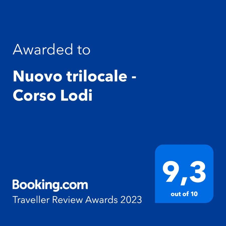 Nuovo Trilocale - Corso Lodi Apartamento Milão Exterior foto
